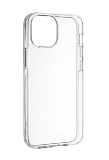 FIXED Slim AntiUV gelový kryt odolný proti zažloutnutí pro Apple iPhone 13 mini čirý