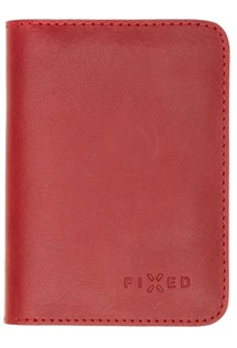 FIXED Wallet XL kožená peněženka červená
