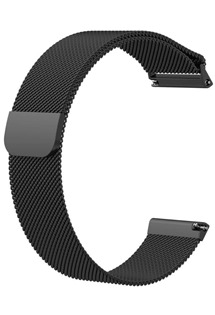 RhinoTech Milanese univerzální řemínek milánský tah 20mm Quick Release pro smartwatch černý