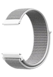 RhinoTech Nylon Strap univerzální nylonový řemínek 20mm Quick Release pro smartwatch šedý