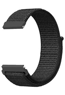 RhinoTech Nylon Strap univerzální nylonový řemínek 20mm Quick Release pro smartwatch černý