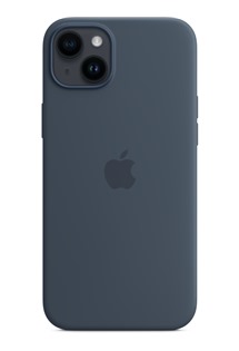 Apple silikonov kryt s MagSafe pro Apple iPhone 14 boukov modr