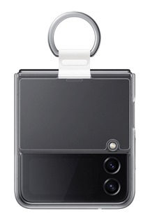 Samsung zadní kryt s držákem na prst pro Samsung Galaxy Z Flip4 5G čirý (EF-OF721CTEGWW)