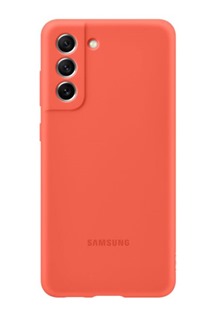 Samsung silikonový zadní kryt pro Samsung Galaxy S21 FE 5G Coral (EF-PG990TP)