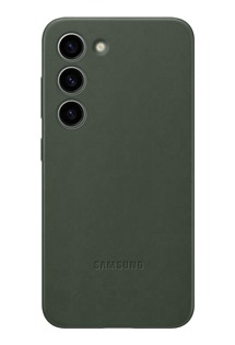 Samsung kožený zadní kryt pro Samsung Galaxy S23 zelený (EF-VS911LGEGWW)