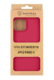 Tactical Velvet Smoothie zadn kryt pro Apple iPhone 14 erven