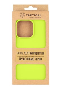 Tactical Velvet Smoothie zadn kryt pro Apple iPhone 14 Pro zelen