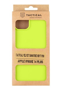 Tactical Velvet Smoothie zadn kryt pro Apple iPhone 14 Plus zelen