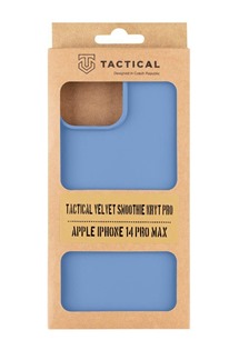 Tactical Velvet Smoothie zadn kryt pro Apple iPhone 14 Pro Max modr