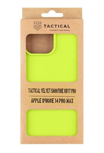 Tactical Velvet Smoothie zadn kryt pro Apple iPhone 14 Pro Max zelen