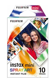 Fujifilm Instax Mini fotopapír 10ks Spray Art