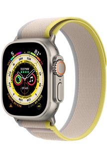 Apple Watch Ultra 49mm Yellow/Beige Trail S/M