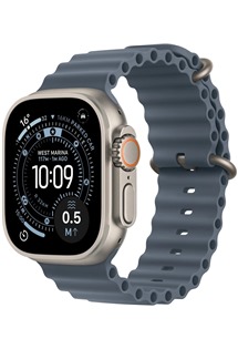 Apple Watch Ultra 3 Natural + Anchor Blue Ocean Band