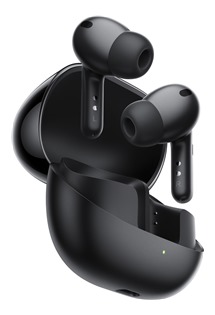 Xiaomi Buds 4 Pro bezdrátová sluchátka s aktivním potlačením hluku a Qi nabíjením černá