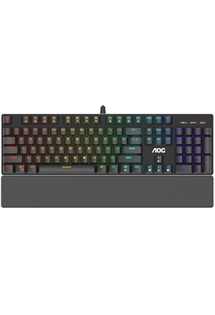 AOC GK500 US herní mechanická klávesnice černá