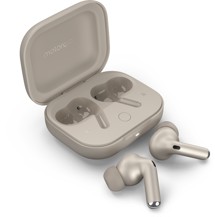 Motorola Moto Buds+ bezdrátová sluchátka s aktivním potlačením hluku hnědá