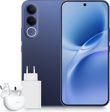 vivo V70 FE 8GB / 512GB Dual SIM Ocean Blue + sluchátka Buds Air3 a nabíječka FlashCharge 90W