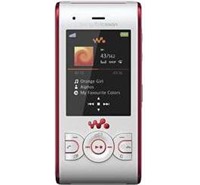 Sony Ericsson W595 Cosmopolitan White Red