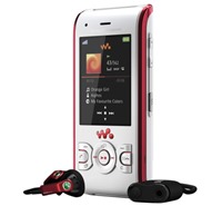 Sony Ericsson W595 White Red