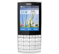 Nokia X3-02 White Silver