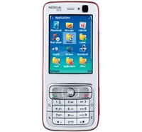 Nokia N73 Red White