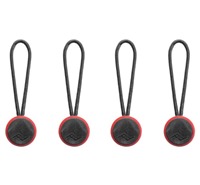 Peak Design 4ks Micro Anchor kotviček černo-červený