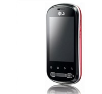 LG P350 Optimus Me red