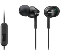 SONY MDR-EX110AP sluchátka černá