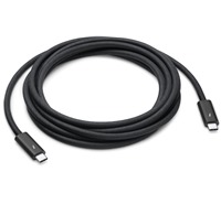 Apple USB-C Thunderbolt 4 100W 3m ern kabel (MWP02ZM/A)