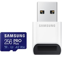 Samsung PRO+ microSDXC 256GB + USB-A adaptr (MB-MD256KB / WW)