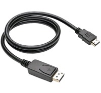 C-TECH DisplayPort / HDMI, 3m, ern
