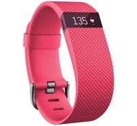 Fitbit Charge HR velikost L - rov (Pink)