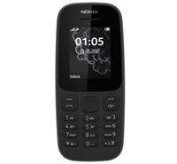 Nokia 105 2017 Dual-SIM Black