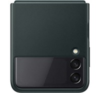 Samsung kožený zadní kryt pro Samsung Galaxy Z Flip3 5G zelený (EF-VF711LGEGWW)