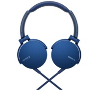 SONY MDR-XB550AP EXTRA  BASS náhlavní sluchátka modrá