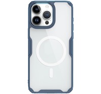 Nillkin Nature TPU PRO Magnetic zadn kryt pro Apple iPhone 15 Pro modr