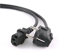 C-TECH 3pin / 230V VDE, 1.8m ern nabjec kabel