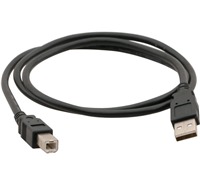 C-TECH USB-A / USB-B 3m ern kabel