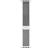 CELLFISH magnetick emnek milnsk tah Apple Watch 42 / 44 / 45 / 49mm stbrn