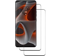 CELLFISH DUO 5D tvrzen sklo pro Motorola Edge 50 Pro Full-Frame ern 2ks