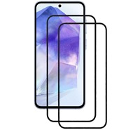 CELLFISH DUO 5D tvrzen sklo pro Samsung Galaxy A55 5G Full-Frame ern 2ks