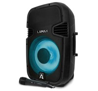 LAMAX PartyBoomBox500 bezdrtov prty reproduktor s mikrofonem ern
