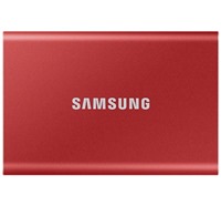 Samsung T7 extern SSD disk 1TB erven (MU-PC1T0R / WW)