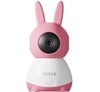 Tesla Smart Camera 360 Baby dětská chůvička růžová