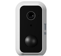 Tesla Smart Camera PIR Battery bezdrátová venkovní bezpečnostní IP kamera bílá