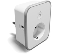TESLA Smart Plug 2 USB-A chytr zsuvka s dlkovm ovldnm a sledovnm spoteby