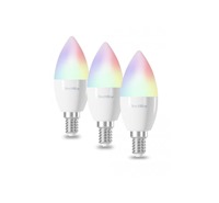 TESLA TechToy Smart Bulb RGB E14, 4.4W chytr rovka (3ks)