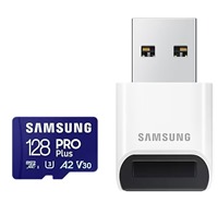 Samsung PRO Plus microSDXC 128GB + USB-A adaptr