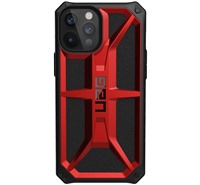 UAG Monarch odolný zadní kryt pro Apple iPhone 12 / 12 Pro červený