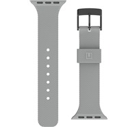 UAG U Dot silikonový řemínek pro Apple Watch 42/44/45mm šedý